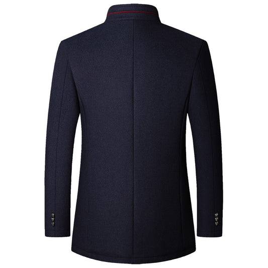 Herren‑Freizeitjacke mit Stehkragen